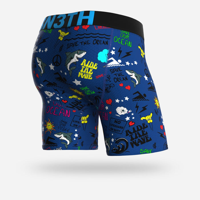 BN3TH Entourage Boxer Brief-Go Fish — REAL Watersports