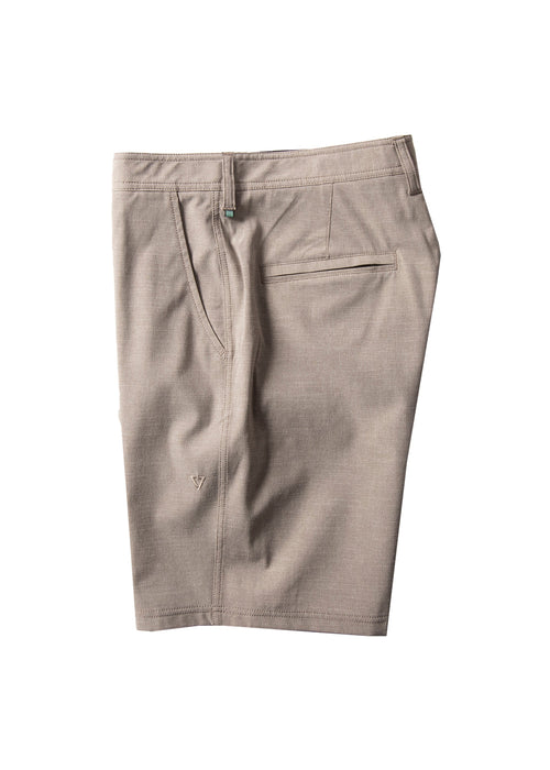 Vissla Fin Rope Hybrid 19.5" Shorts-Dark Khaki