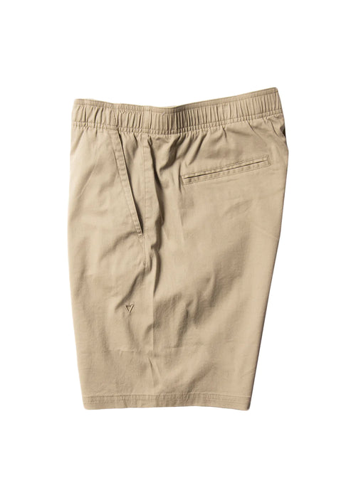 Vissla No See Ums Eco 18" Elastic Shorts-Khaki