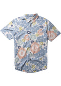 Vissla Zanzabar S/S Shirt-Storm Blue