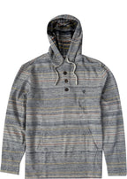 Vissla Descanso Hooded Popover L/S Shirt-Harbor Blue