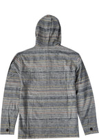 Vissla Descanso Hooded Popover L/S Shirt-Harbor Blue
