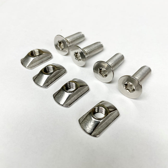 M8 Low Profile Track Hardware Set-M8 x 25mm