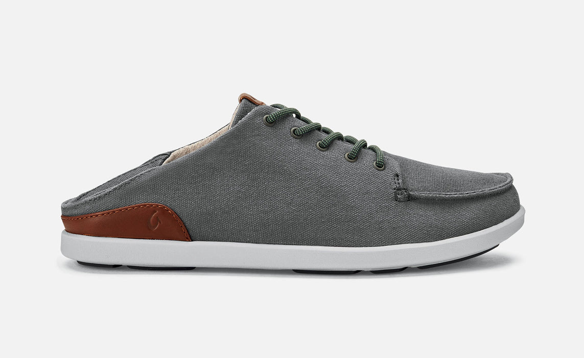 Olukai Manoa Shoe-Dark Shadow/Toffee