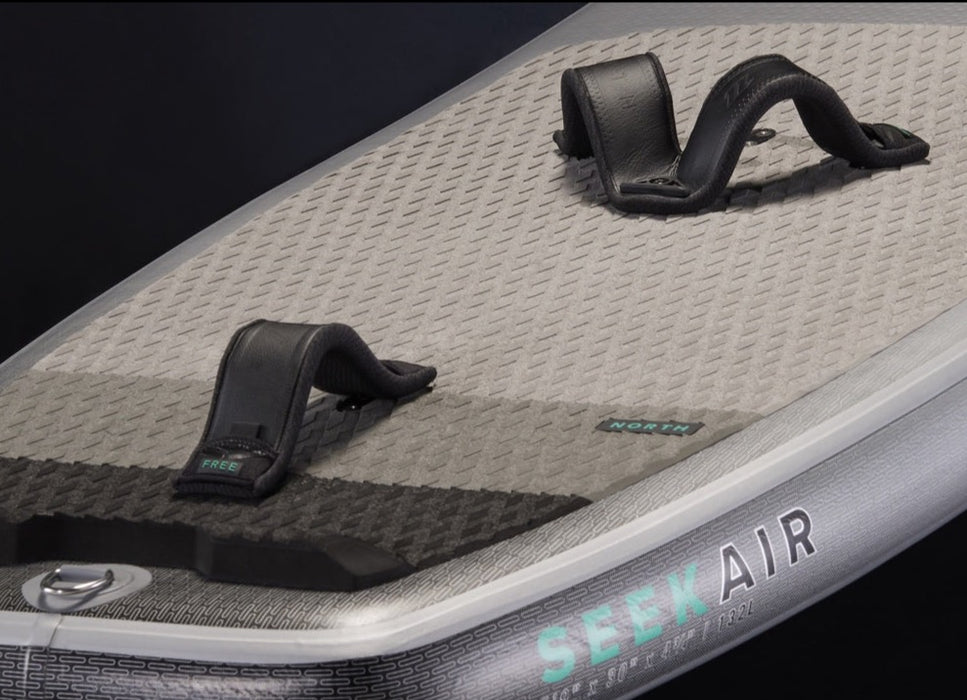 2023 North Seek Air Inflatable Foilboard-Titanium — REAL Watersports