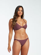 Volcom Simply Seamless Hipster Bottom-Eggplant
