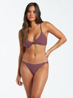 Volcom Simply Seamless Hipster Bottom-Eggplant