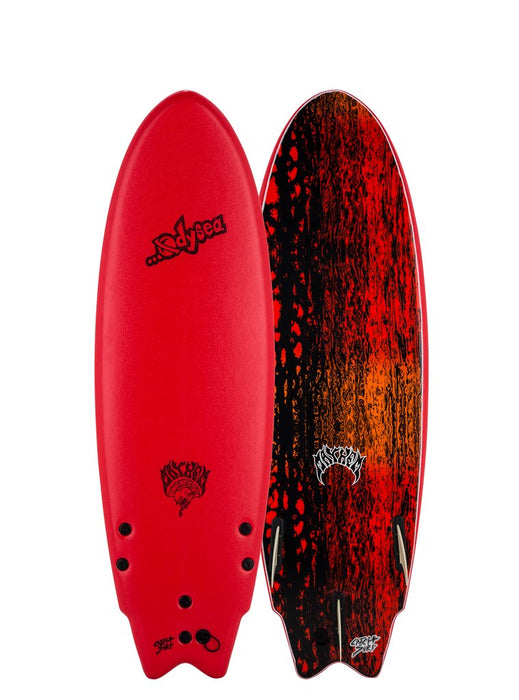 Catch Surf Odysea X Lost RNF Soft Top 6'5"-Red