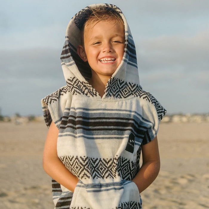 Slowtide OSO Kids Poncho-White