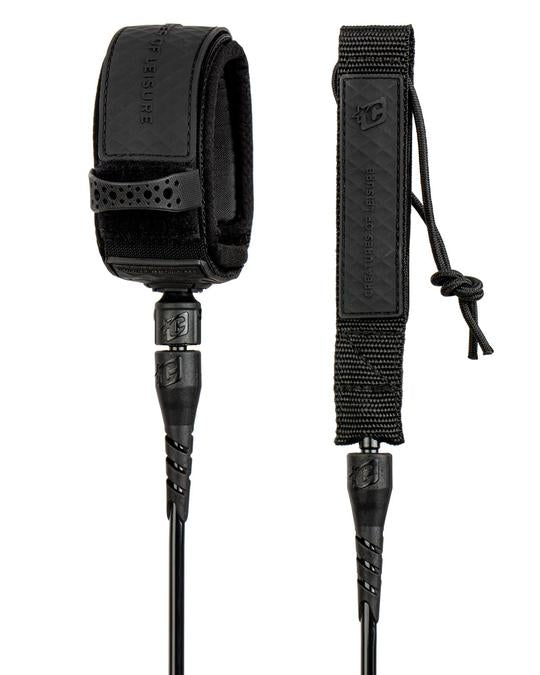 Creatures Pro Leash-Black Black-7'0"