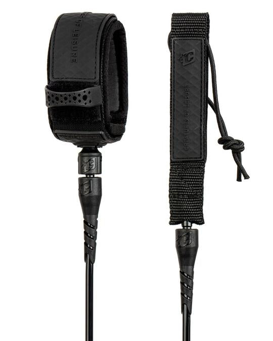 Creatures Pro Leash-Black Black-8'0"