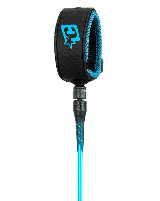 Creatures Pro Leash-Black Cyan-6'0"