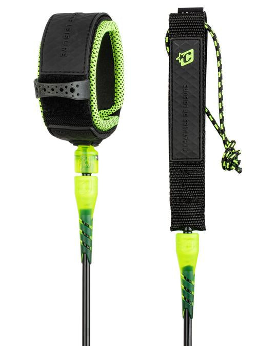 Creatures Pro Leash Black Lime 6 REAL Watersports