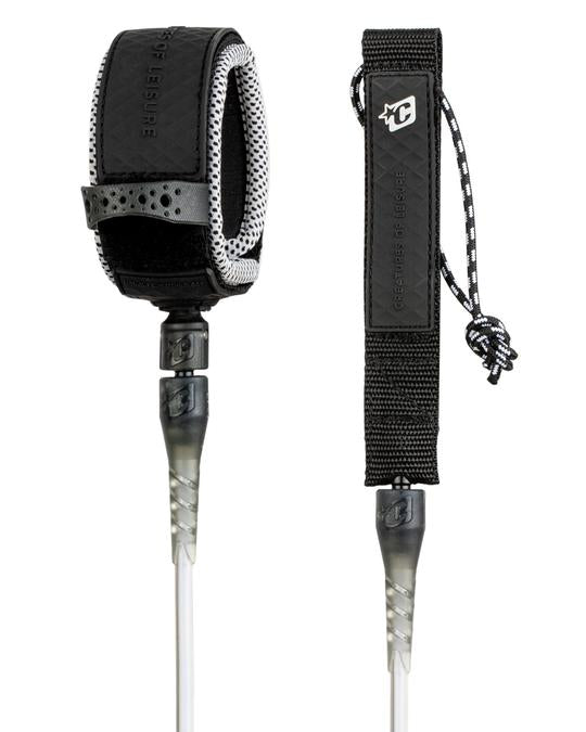 Creatures Pro Leash-Clear Black-8' x 9/32"
