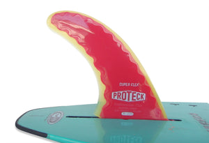 Proteck Super Flex Safety Single Fin-Red-7.0"