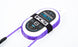 FCS Freedom Helix Comp Leash-Purple/Black-6'