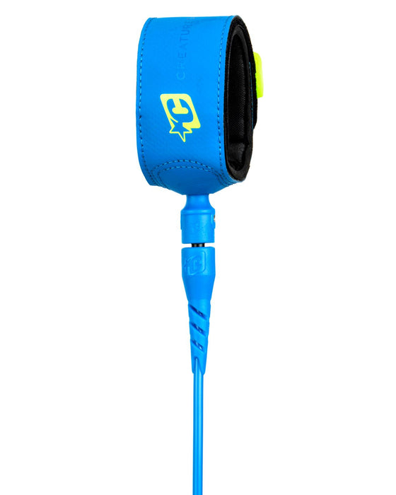 Creatures Grom Superlite Lite Leash-Royal Blue Green-5' x 5mm