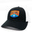 REAL Lighthouse Badge Trucker Hat-Black/White