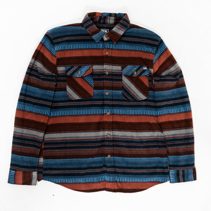 REAL Dakota L/S Shirt-Navy