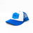 REAL Shred Supply Trucker Hat-Royal/White