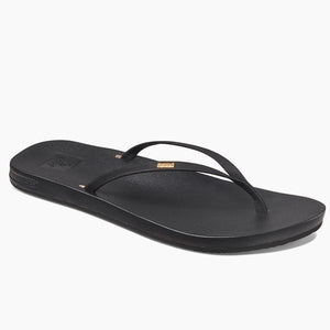 Reef Cushion Slim Sandal-Black