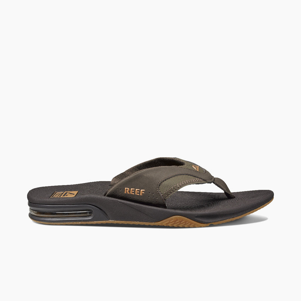 REEF Fanning Sandal-Brown/Gum