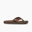 REEF Leather Contour Cushion Sandal-Chocolate