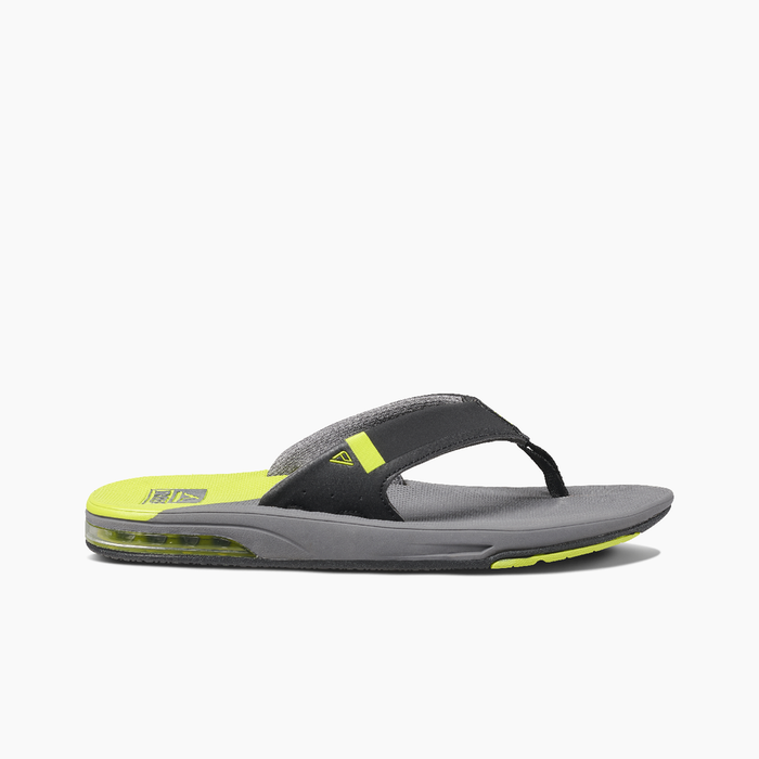 Reef Fanning Low Sandal-Grey/Lime