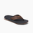 Reef Leather Fanning Low Sandal-Dark Brown