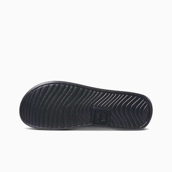 Reef One Slide Sandal-Black/Olive