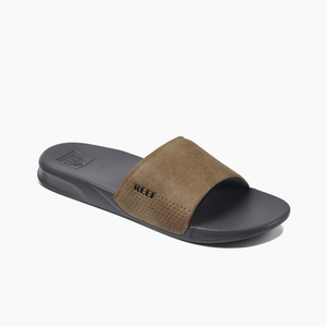 Reef One Slide Sandal-Grey/Tan