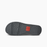 Reef Ortho-Bounce Coast Sandal-Charcoal/Rust