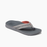 Reef Ortho-Bounce Coast Sandal-Charcoal/Rust