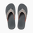 Reef Ortho-Bounce Coast Sandal-Charcoal/Rust