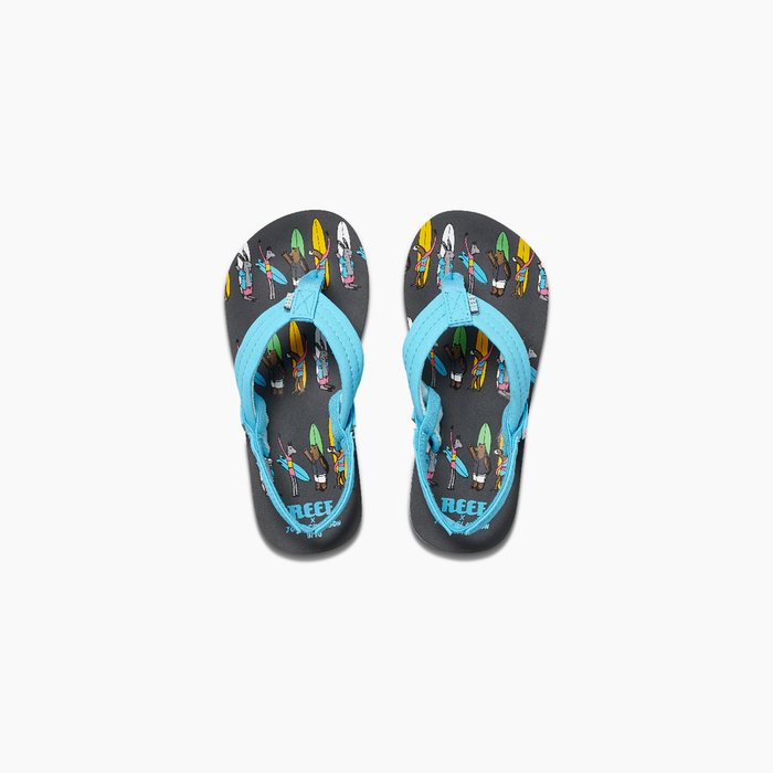 Reef Jonas Claesson Little Ahi Sandal-Surfing Friends