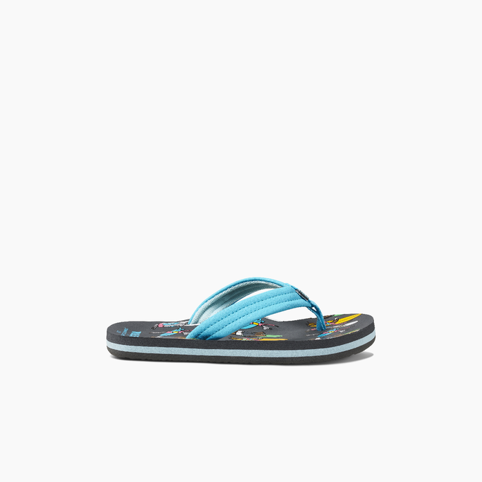 Reef Jonas Claesson Kids Ahi Sandal-Surfing Friends