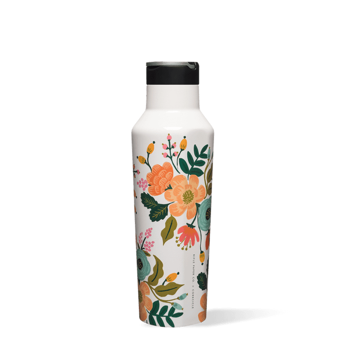 Corkcicle 20 oz Sport Canteen-Rifle Paper Cream Lively Floral