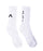 RVCA 2Pk Sport Vent Cushion Crew Socks-White
