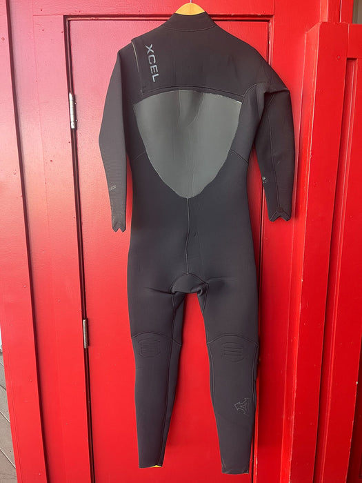 USED Xcel Drylock 4/3 Wetsuit-Black-Large Default Title