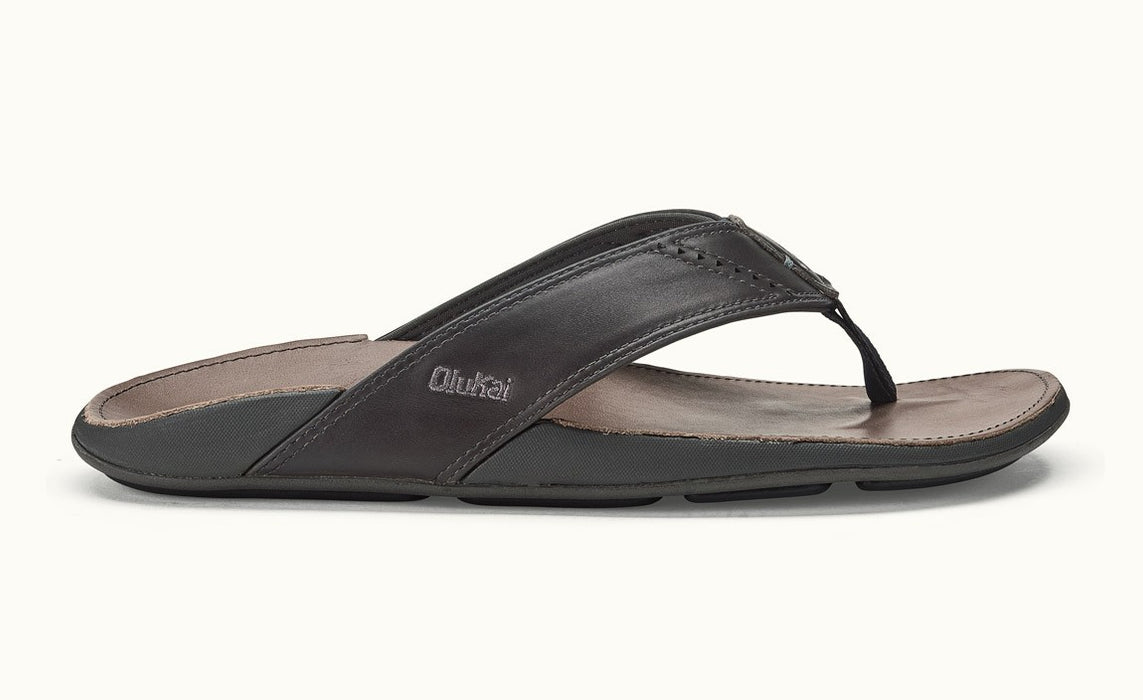 Olukai Nui Sandal-Dark Shadow/Charcoal