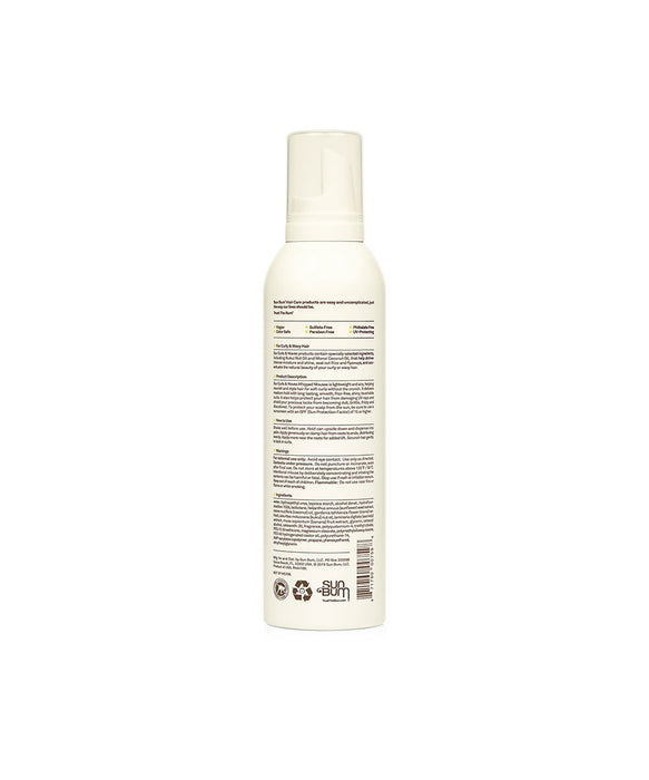 Sun Bum Curls & Waves Whipped Mousse-6 oz
