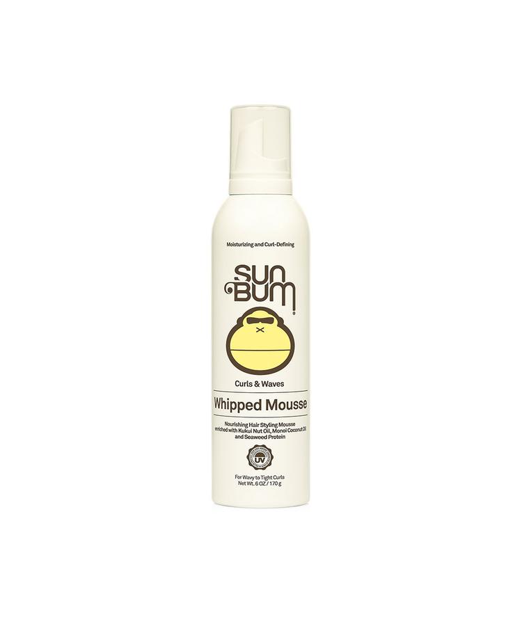 Sun Bum Curls & Waves Whipped Mousse-6 oz