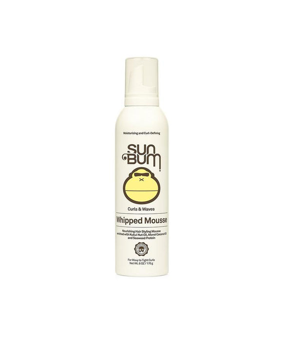 Sun Bum Curls & Waves Whipped Mousse-6 oz
