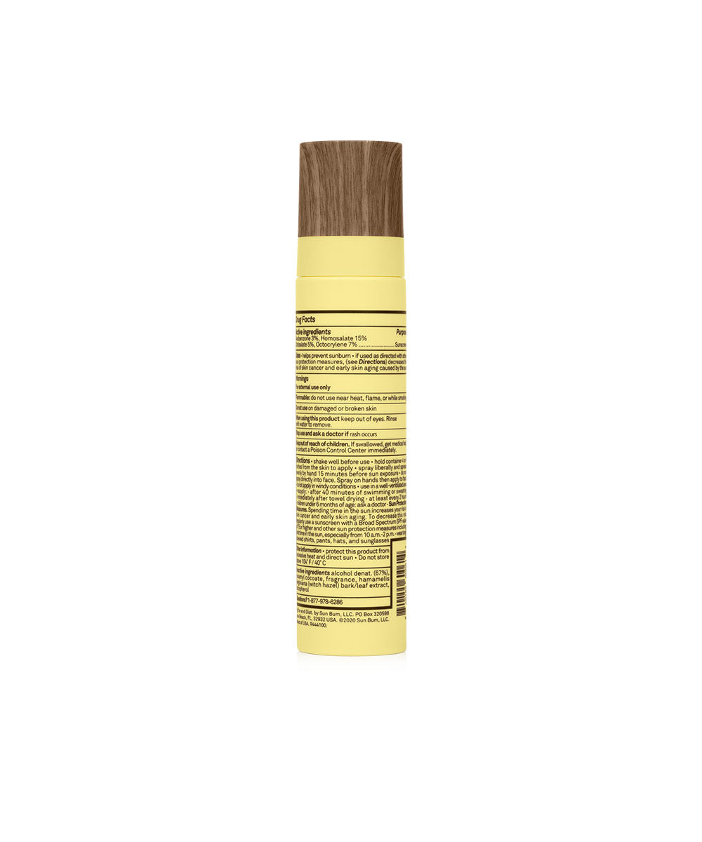 Sun Bum SPF 45 Sunscreen Face Mist