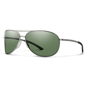 Smith Serpico 2 Sunglasses-Gunmetal/Chromapop Polar Gry Grn