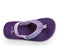 Sanuk Kids Yoga Glitter Sandal-Purple