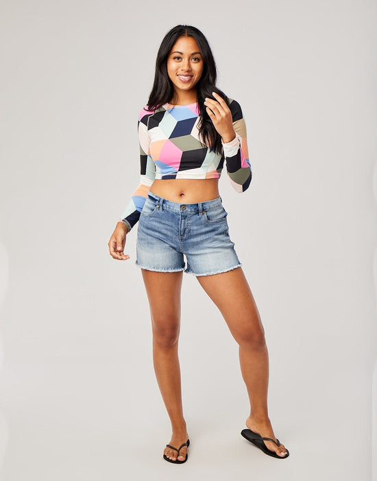 Carve Designs Maui 4" Shorts-Beach Blue