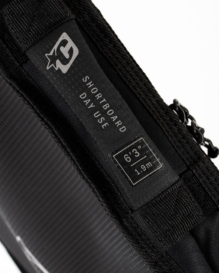 Creatures Shortboard Day Use DT2 Boardbag-Black Silver