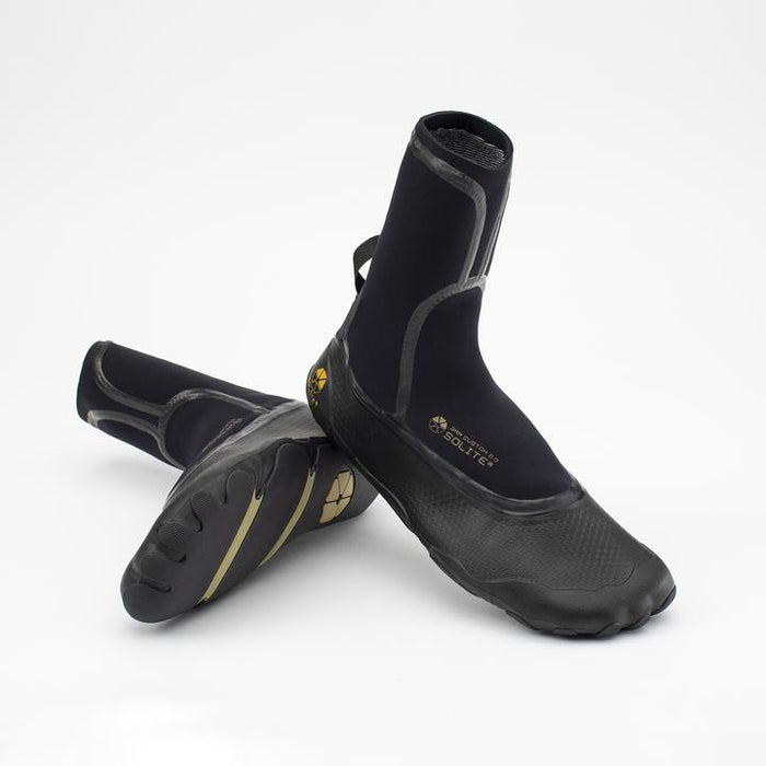 Solite Custom 2.0 3mm Booties-Black/Gum — REAL Watersports