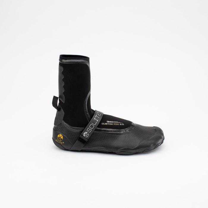 Solite Custom Pro 2.0 3mm Booties-Black/Gum